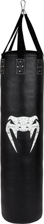 Image du produit Venum Challenger Heavy bag + Ceiling Hook - Black/White - Filled - 170cm (170 cm, 50 kg)