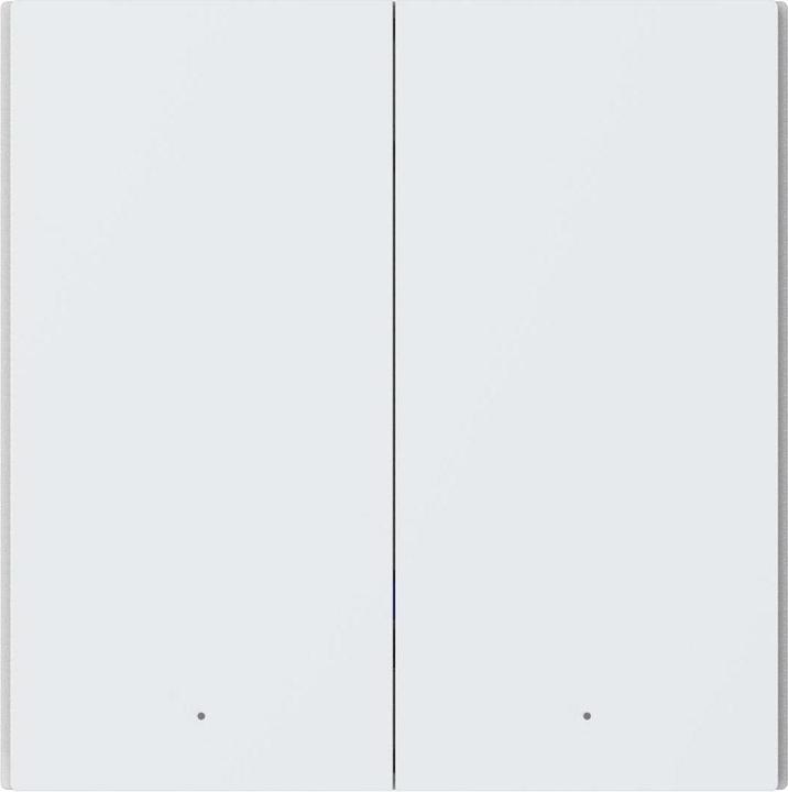 Aqara Smart Wall Switch H1 Grau No Neutral, Double Rocker (Zigbee)
