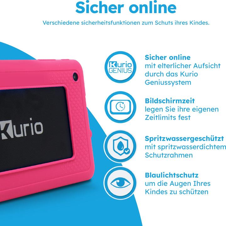 Actual product image Kurio Tab Ultra 2 Kids (7", 32 GB, Pink)