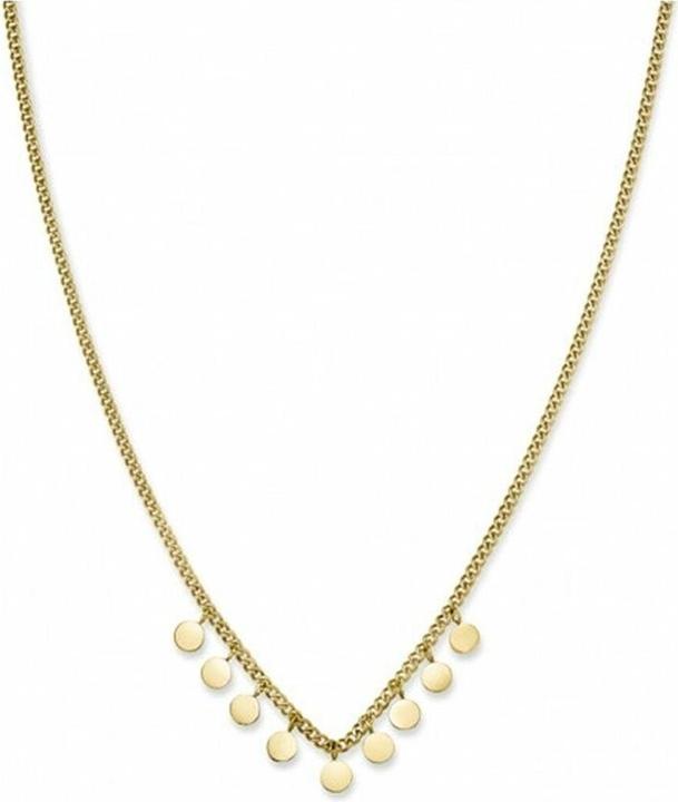 Rosefield Collier en acier plaqué or avec pièces TOCCOMBO JTNMG-J444 (L) (Acier inoxydable)