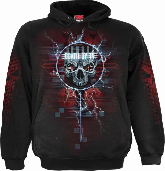 Image du produit Spiral - Sweat à capuche DEATH BY TV - Adulte (S)