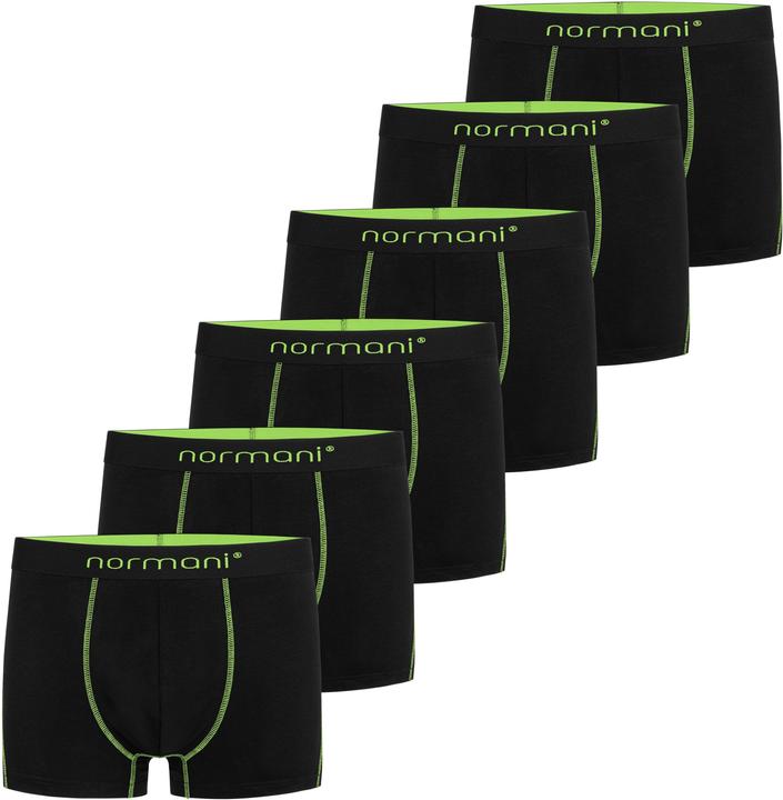 Normani 6 weiche Boxershorts aus Baumwolle
