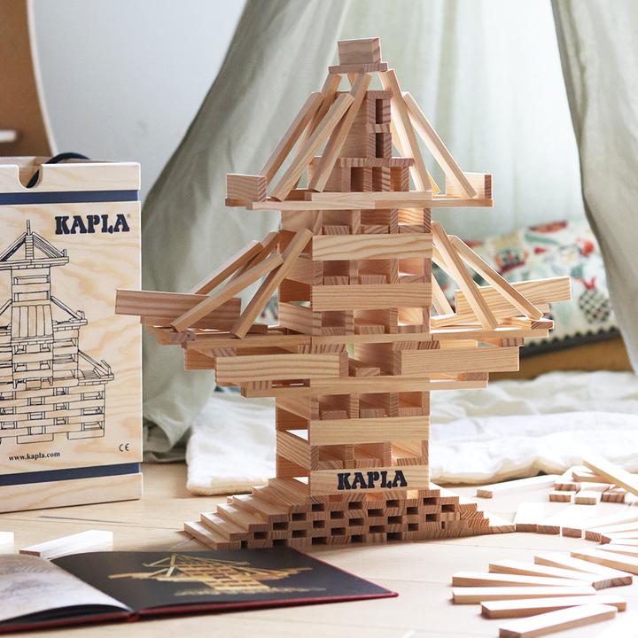 Image du produit Kapla Caisse en bois de 280 pièces.