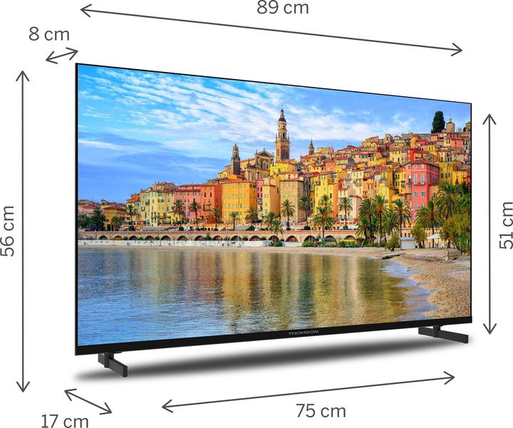 Immagine prodotto Thomson TV 40 Fhd Frameless Smart T2/C2s2 Google TV (40", LED, Full HD, 2023)
