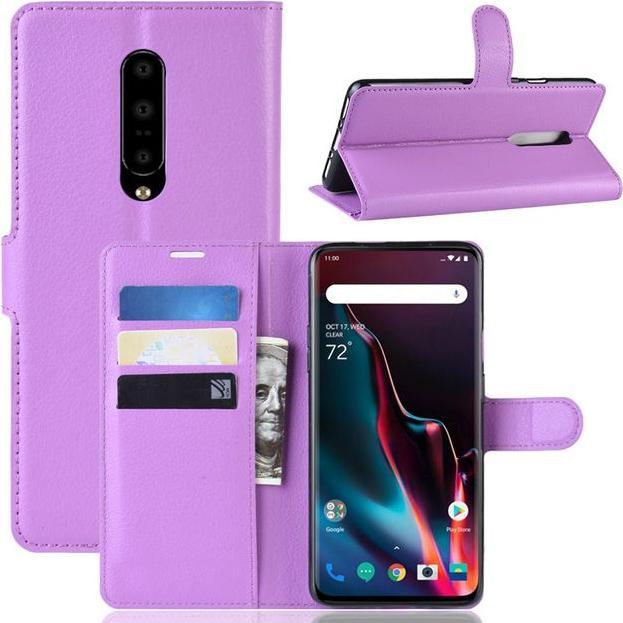 Produktbild MU Classic Litchi Leder Bookcover Series (OnePlus 7 Pro)