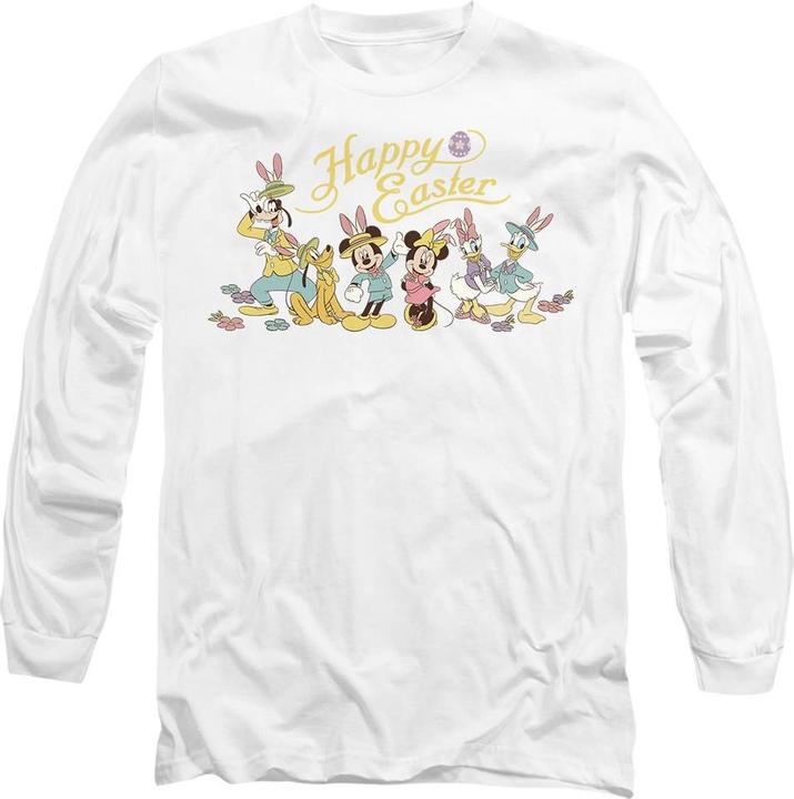 Immagine prodotto Mickey Mouse Bunny Hats Maglietta Pasqua Adulto Unisex (S)