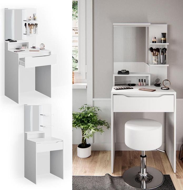 Actual product image Vicco Ruben with mirror (48 x 48 x 143 cm)