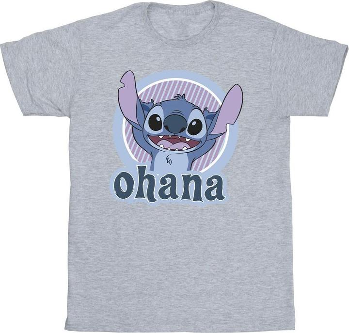 Disney Lilo And Stitch Ohana Circle TShirt Jungen
