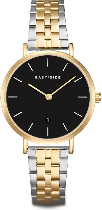 Actual product image Eastside Ladies quartz watch Bloomfield stainless steel silver/yellow gold - 24173 (Analogue wristwatch, 32.10 mm)