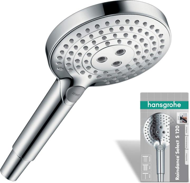 Produktbild hansgrohe Raindance Select S 120 (3 Strahlarten, 15 l/min)