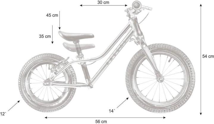 Image du produit Rascal Bikes Punk! - Framboise (14")