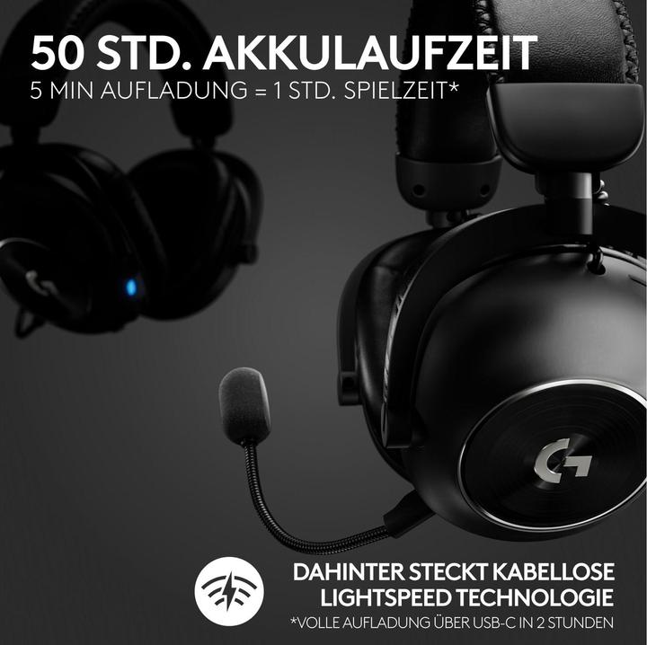 Produktbild Logitech G Pro X 2 Lightspeed (Kabellos, Kabelgebunden)