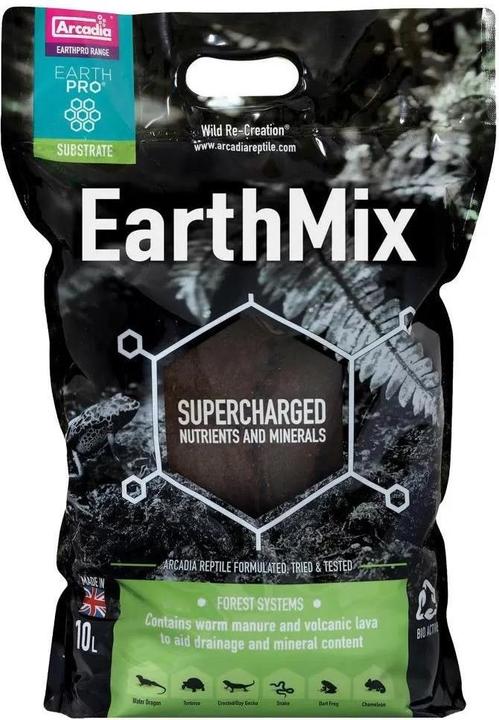 Actual product image Arcadia Soil substrate Earthmix 10 l, product type terraristics