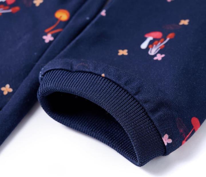 Produktbild VidaXL Kinderkleid Marineblau 140,Material: 92 % Baumwolle. 8 (140)