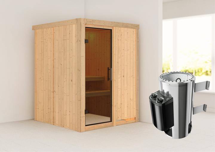 Image du produit Karibu Minja sans couronne de toit (Contrôle interne Plug & Play 3,6 KW)