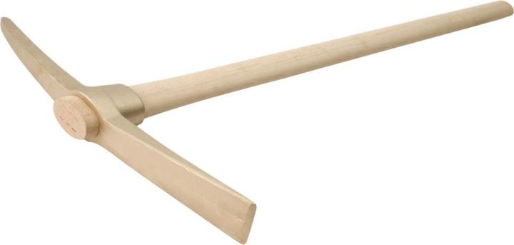 Actual product image Dönges Cross hoe non-sparking with handle, 3 kg, special bronze CuAl10Ni