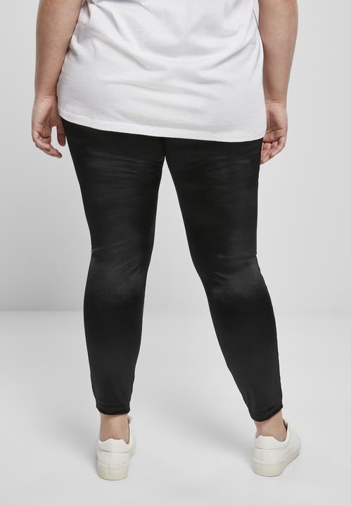 Immagine prodotto Urban Classics Leggings lucidi a vita alta da donna (XL)