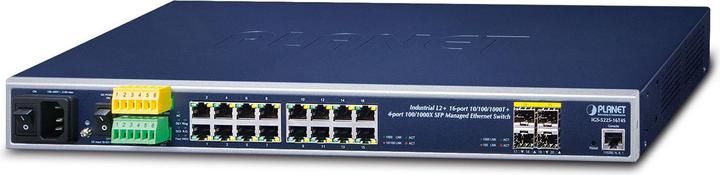 Planet IGS-5225-16T4S Netzwerk-Switch Managed L2+ Gigabit Ethernet (10/100/1000) 1U (16 Ports)