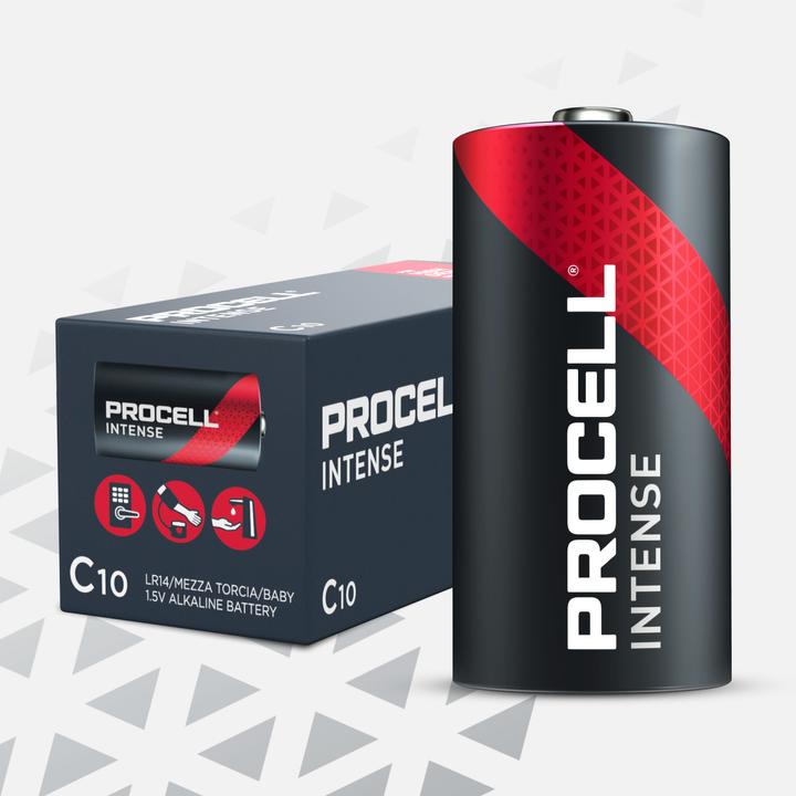Immagine prodotto Duracell Procell Intense Power (10 pz., C, 7933 mAh)