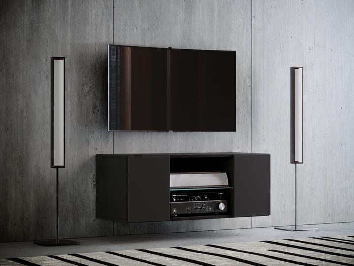 Image du produit VCM Bois Mural TV Lowboard Armoire TV Jusa (95 x 36 x 40 cm)