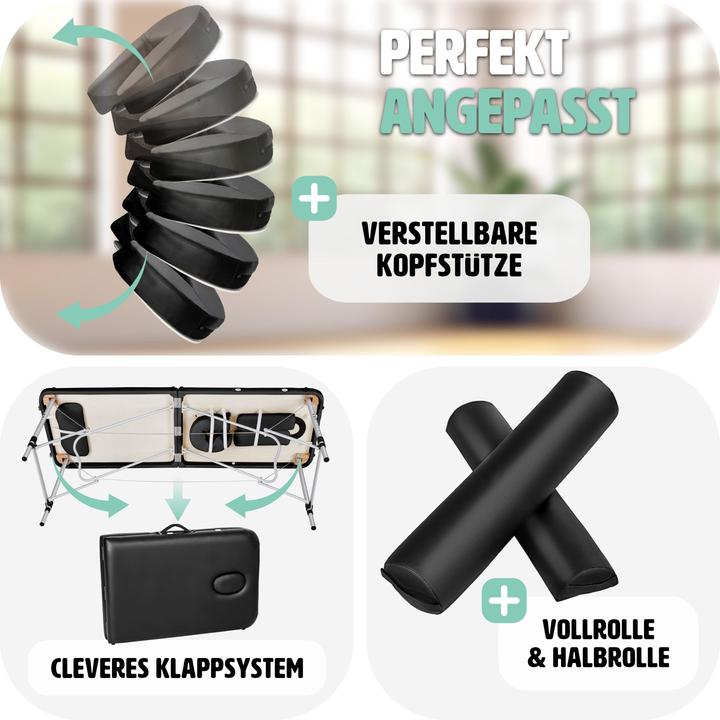 Produktbild tectake 2 Zonen Massageliege