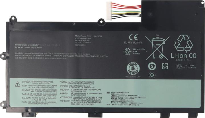 Image du produit Lenovo Batterie ThinkPad T430u (4200 mAh)