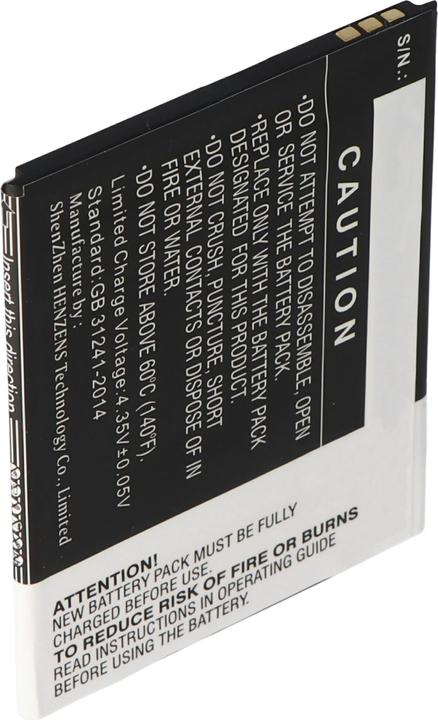 Actual product image AccuCell Battery Mobistel Cynus E6
