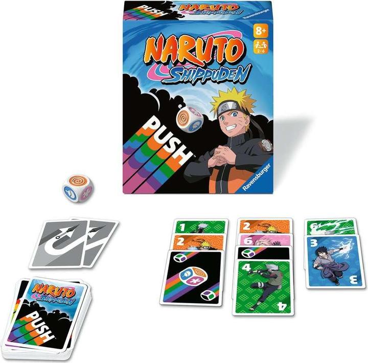 Actual product image Ravensburger Naruto Shippuden PUSH (Multilingual)