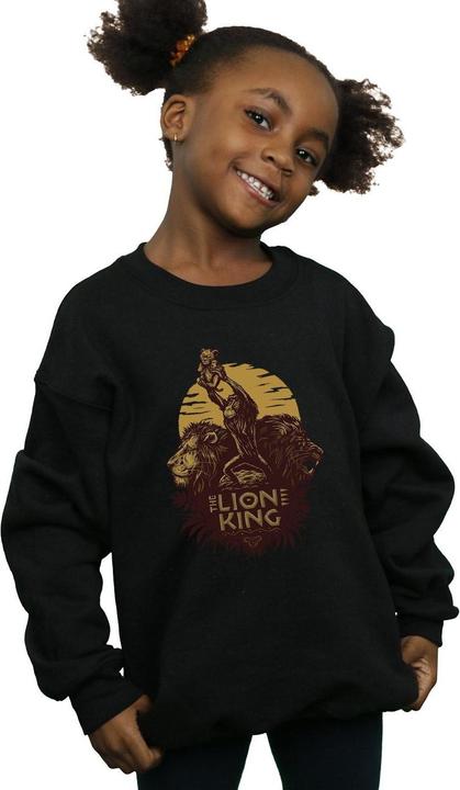 Produktbild Disney The Lion King Movie Sunrise Collage Sweatshirt Mädchen (152, 158)