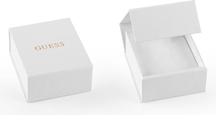 Actual product image Guess 16MM MON AMOUR HEART STUDS earrings (Stainless steel)