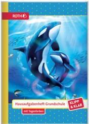 Produktbild Roth Hausaufgabenheft Buntstifte Klipp & Klar liniert A5 ohne Rand, 96 Blatt (A5)