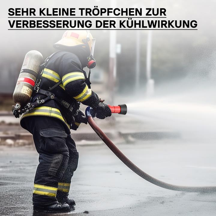 Image du produit Wiltec Buse de lance d'incendie Bec de tuyau d'incendie petit jet 1.5 pouce pompiers, chantiers