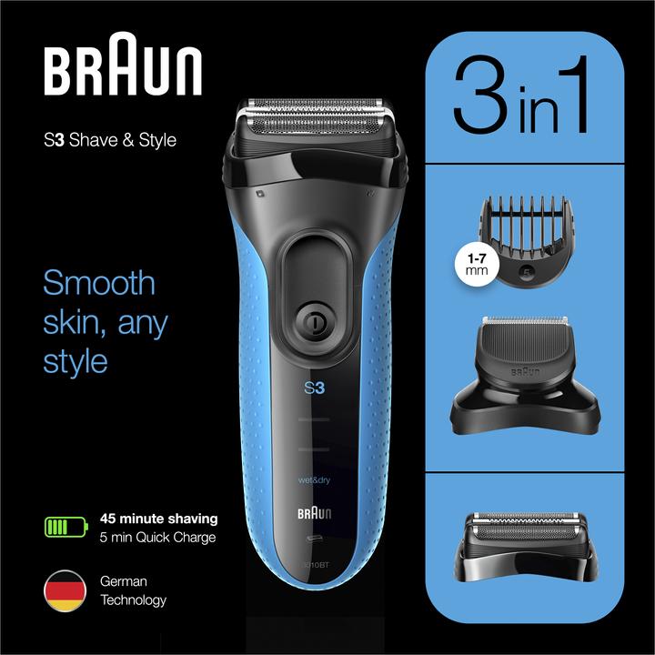 Braun S3 Shave & Style