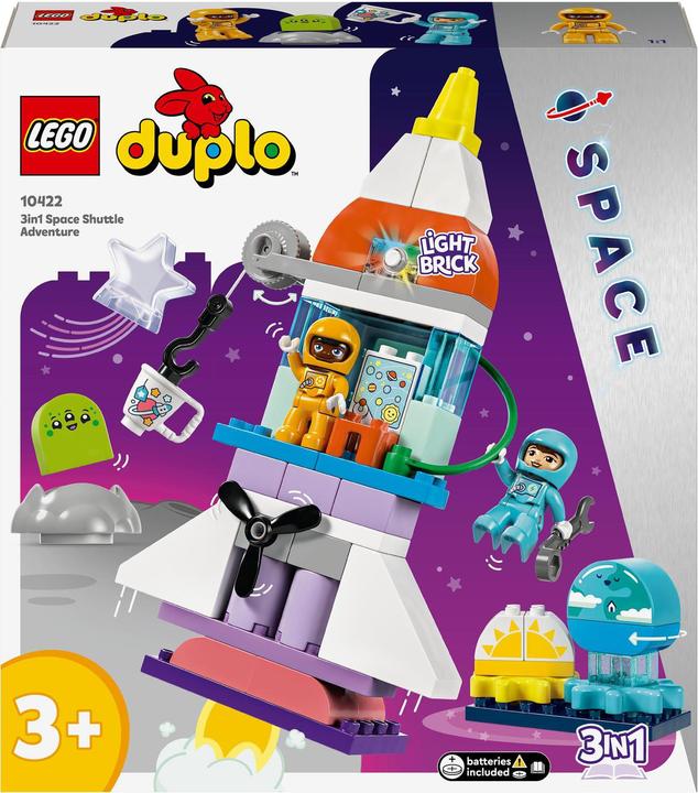Immagine prodotto LEGO 10422 Navetta spaziale 3 in 1 per tante avventure (10422)