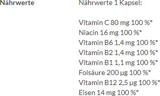 Valori nutrizionali e ingredienti Salus Ferro + Vitamine Profit Pack (1 Pezzo/i, Liquido, 500 g)