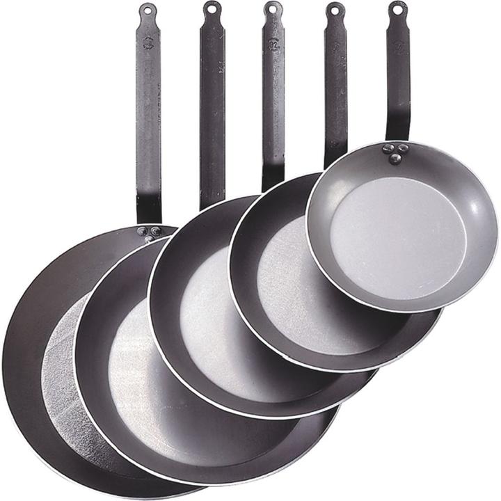 Actual product image de Buyer Carbone Plus Lyonnaise Bravillet Induction (32 cm, Frying pan, Steel)
