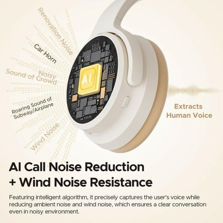 Produktbild Soundpeats Space Pro Overhead- Headset beige (Kabellos)