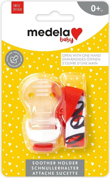 Produktbild Medela Baby Schnullerhalter Signature (1 x, ab Geburt)