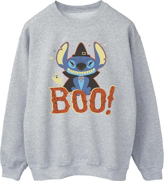 Actual product image Disney Womens/Ladies Lilo & Stitch Boo! Sweatshirt (S)