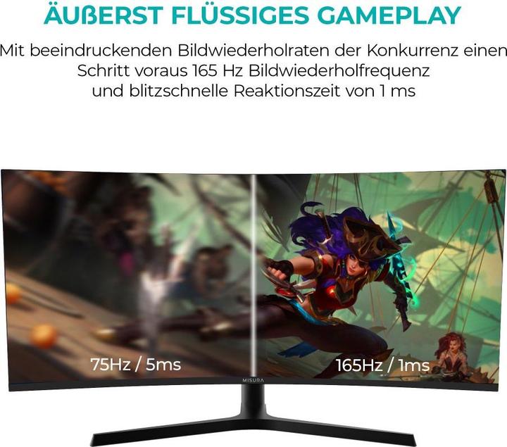 Image du produit Misura Moniteur haute résolution 34" - 165 Hz ARCÉE (3440 x 1440 pixels, 34")