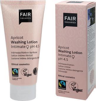 Immagine prodotto Fair Squared Lozione lavante intima Tubo di albicocca (100 ml, Lozione per il lavaggio intimo)