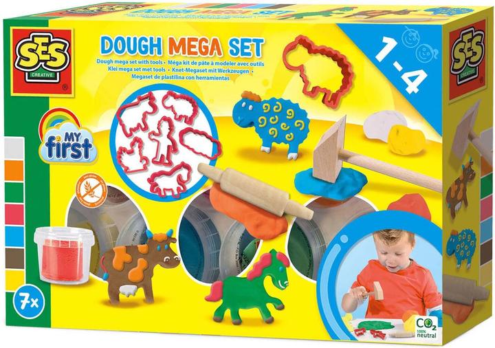 Actual product image Ses Creative My first modelling clay mega set with tools