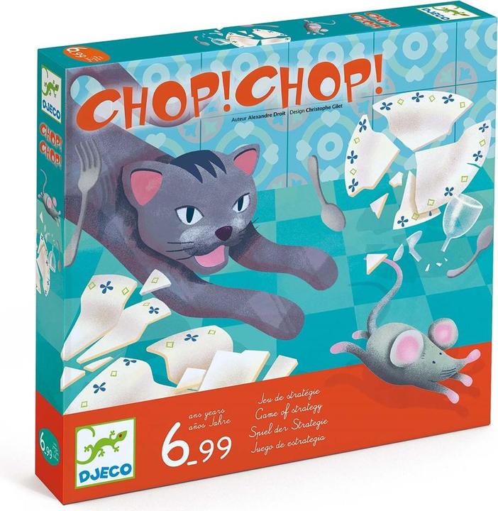 Immagine prodotto Djeco Gioco da tavolo Chop! Chop! (Francese)