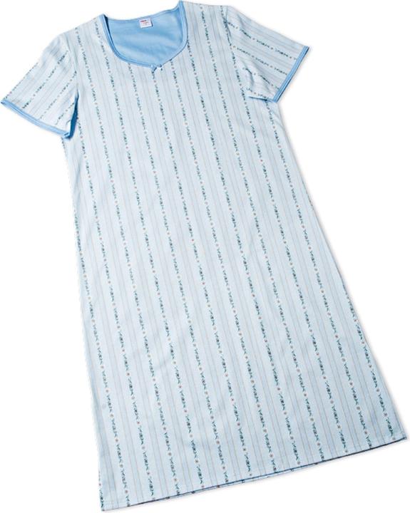 ISA Bodywear Chemise de nuit à manches courtes, décolleté en V