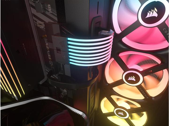 Actual product image Corsair ARGB PSU Cable Strips (RGB)