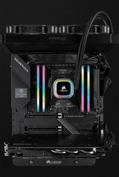 Image du produit Corsair Vengeance RGB Pro SL (2 x 8GB, 3600 MHz, RAM DDR4, DIMM)