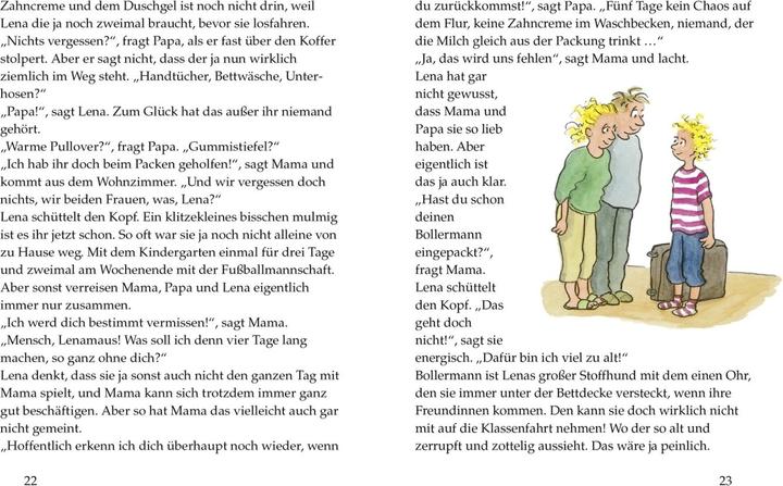 Immagine prodotto Boie:Lena fährt auf Klassenreise (Tedesco, Kirsten Boie, 2021)