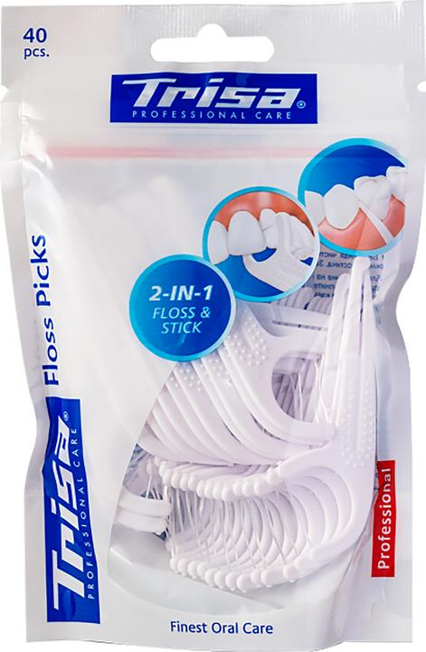 Trisa Pointes de soie dentaire (4 m)