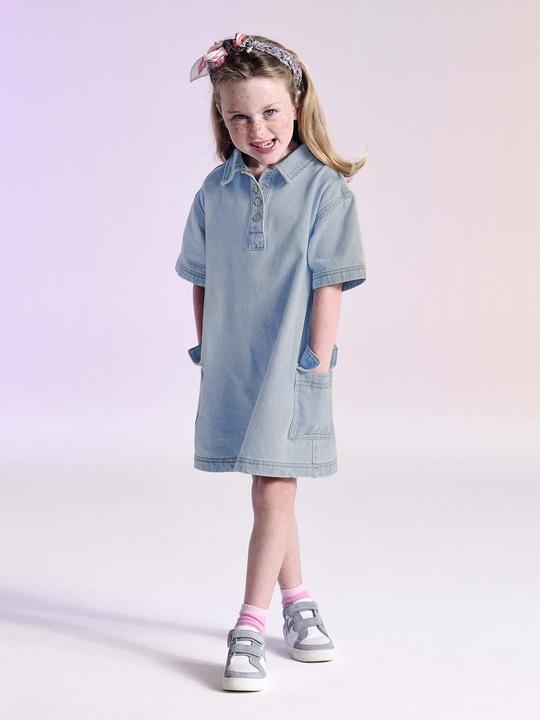 Produktbild Vertbaudet Mädchen Jeanskleid (110)