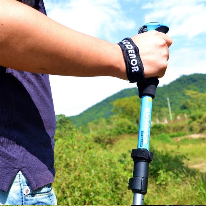 Immagine prodotto Stride Faltbarer Aluminium Trekking Wanderstock Nordic Walking Stock (107 - 125 cm)